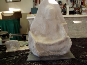 Finished mother mold for sculpture.