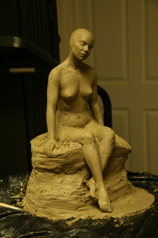 Front view of woman.
