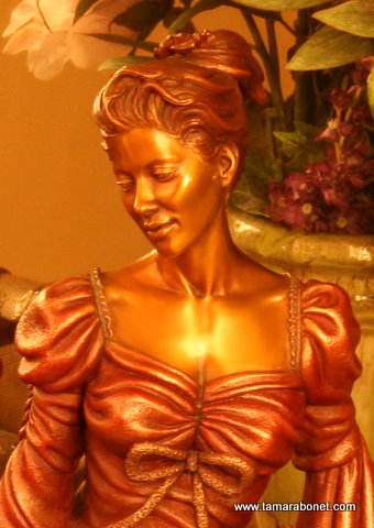 Before wax - you can see flashback.